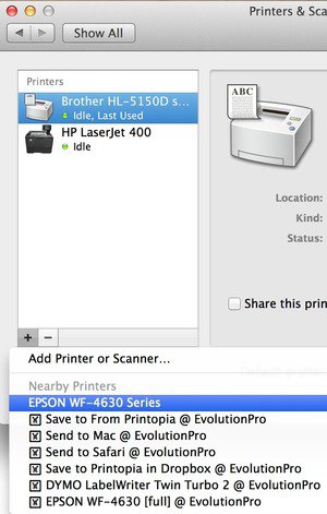 Mac os printer software gone free
